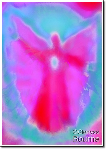 Angel of Intuition painting