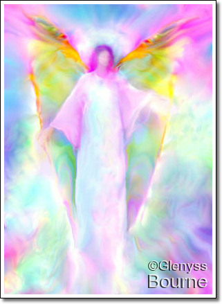 Angel of Light, Archangel Gabriel painting